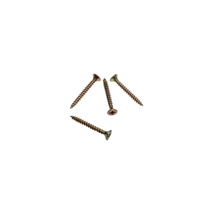 Саморез Rizzel Pz 3,5х20 (1500шт) шлиц Pz2 желтый цинк (пакет)
