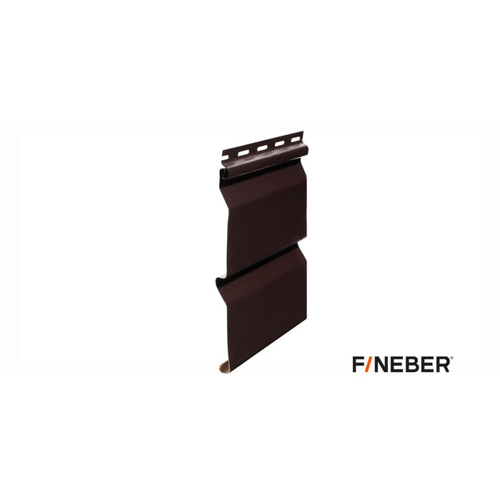 Акриловый сайдинг FINEBER STANDART (Темный дуб), 3,66м